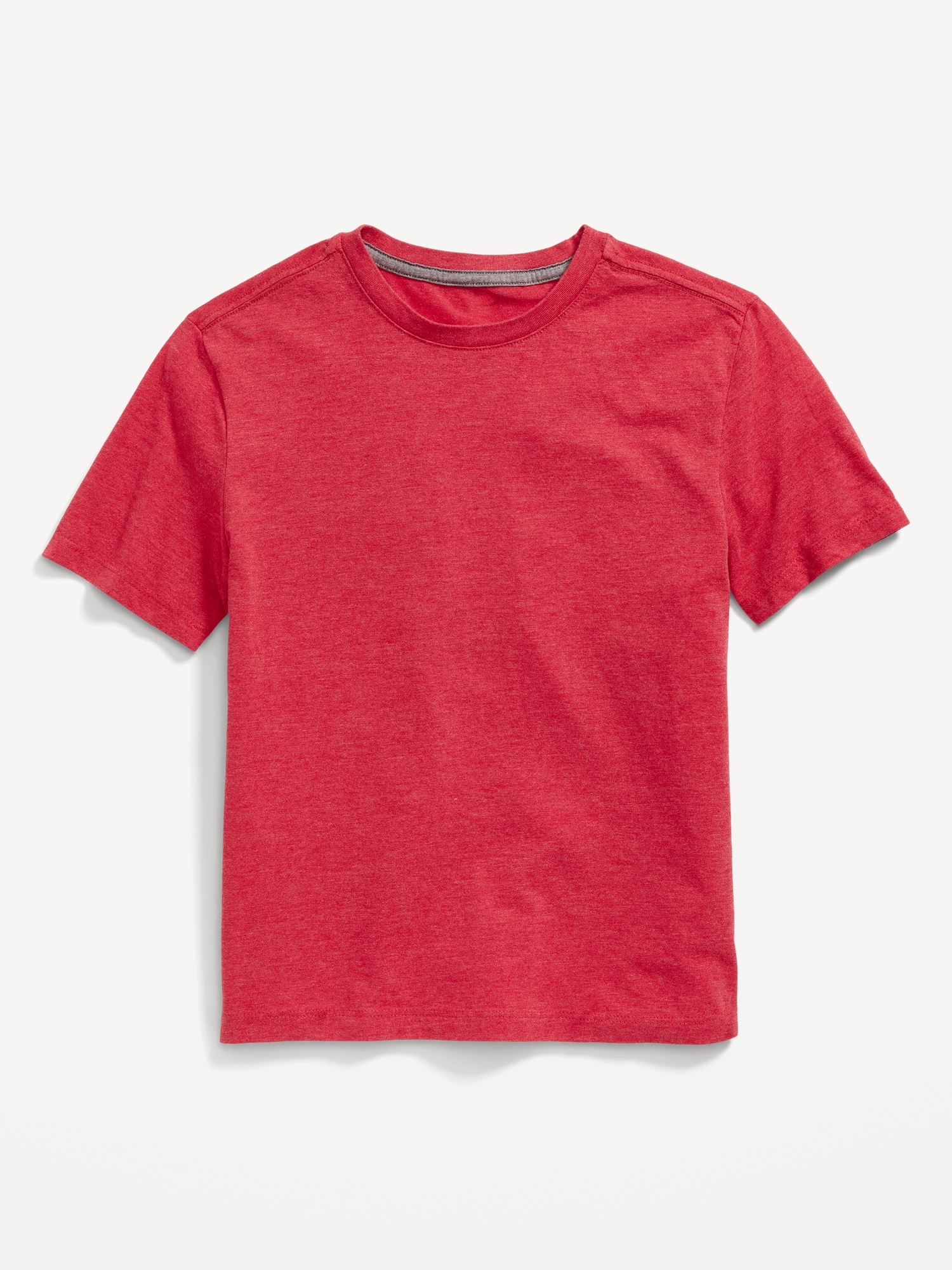 Old Navy Softest Short-Sleeve Solid T-Shirt for Boys red. 1