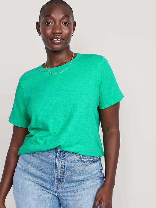 L'image numéro 5 présente T-shirt passe-partout ras du cou pour Femme