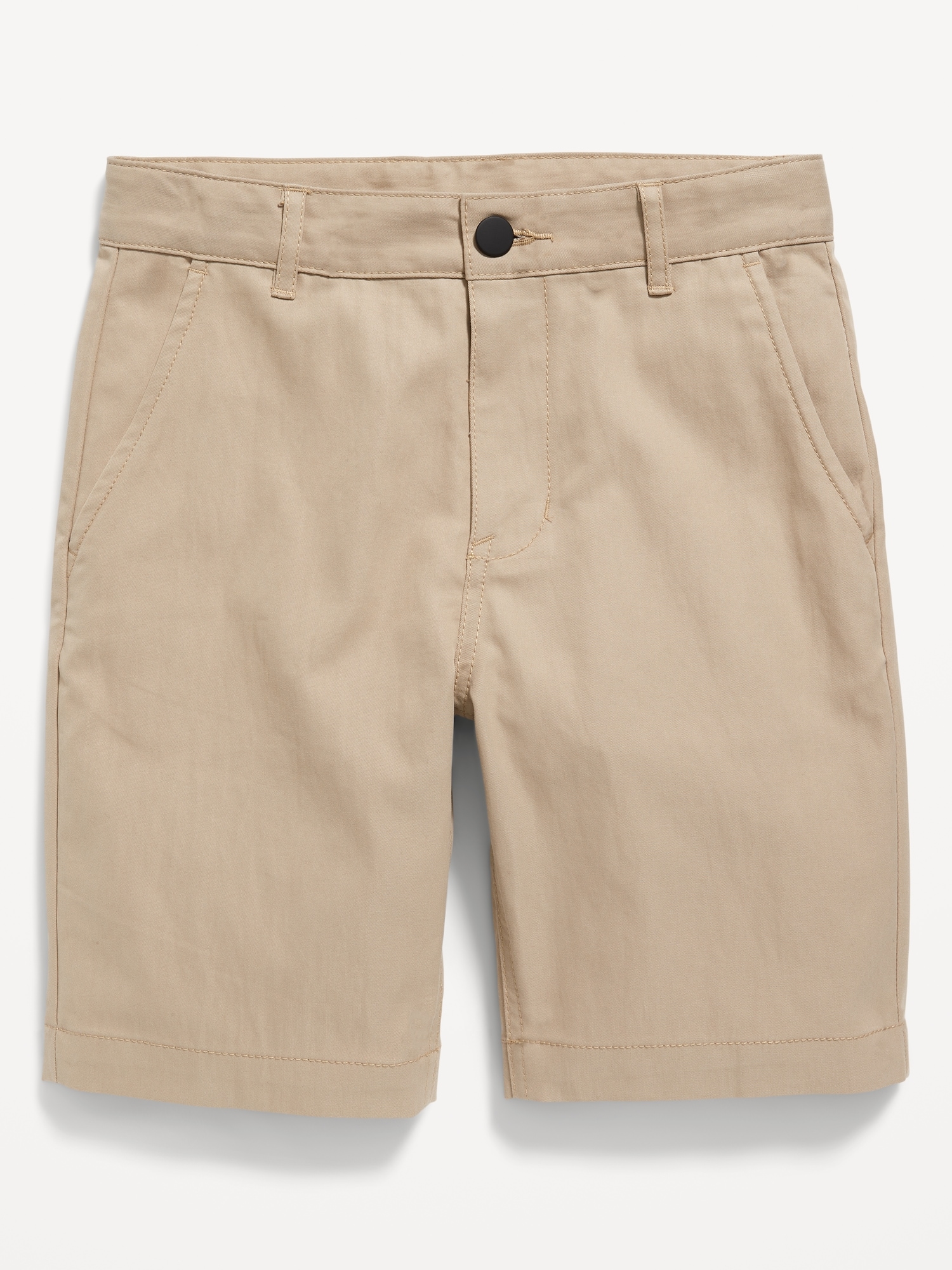 Straight Built-In Flex Tech Twill Uniform Shorts for Boys (At Knee)