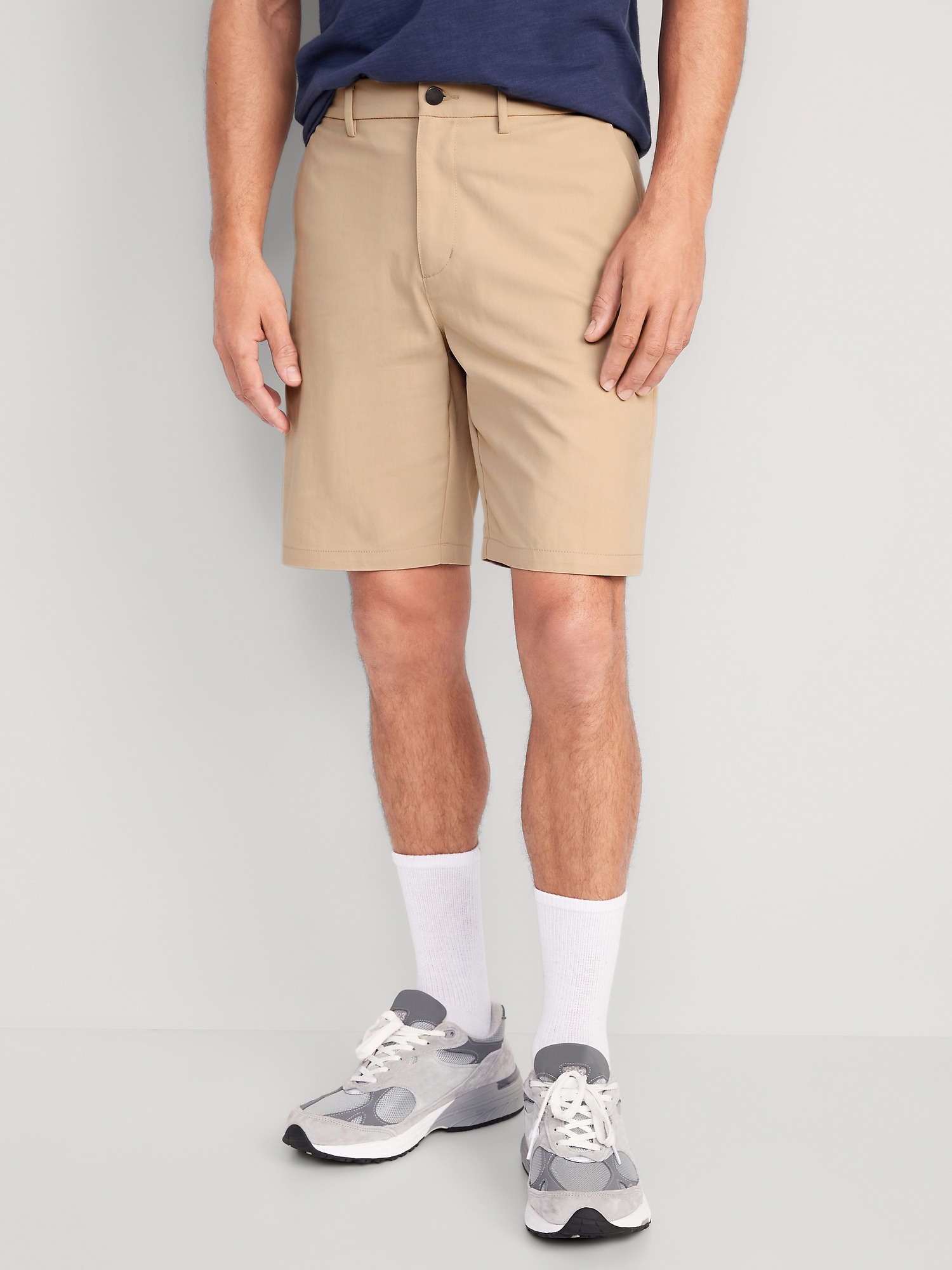Old Navy Slim Ultimate Tech Chino Shorts for Men -- 9-inch inseam