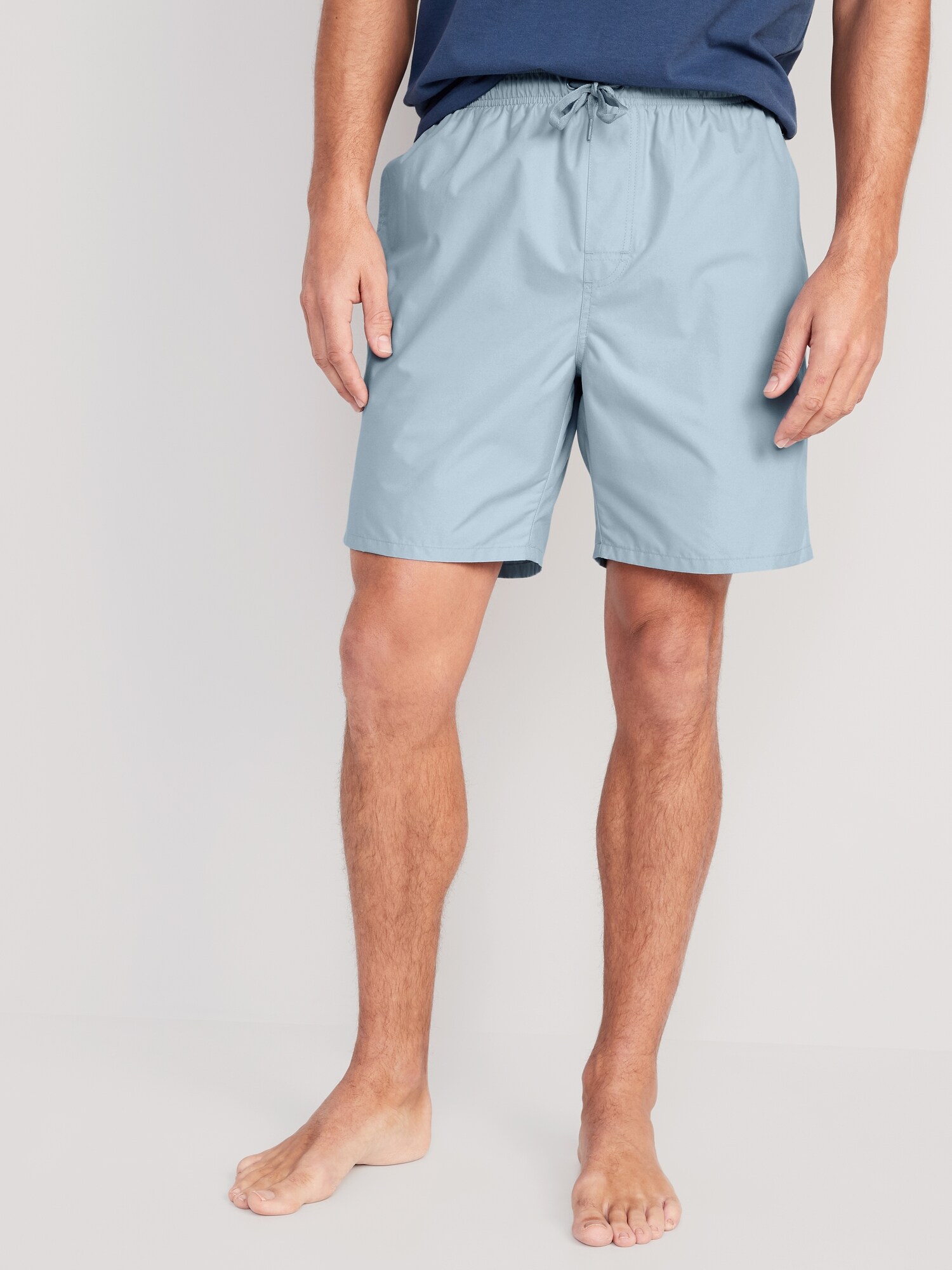 Old Navy Solid Swim Trunks for Men -- 7-inch inseam blue. 1