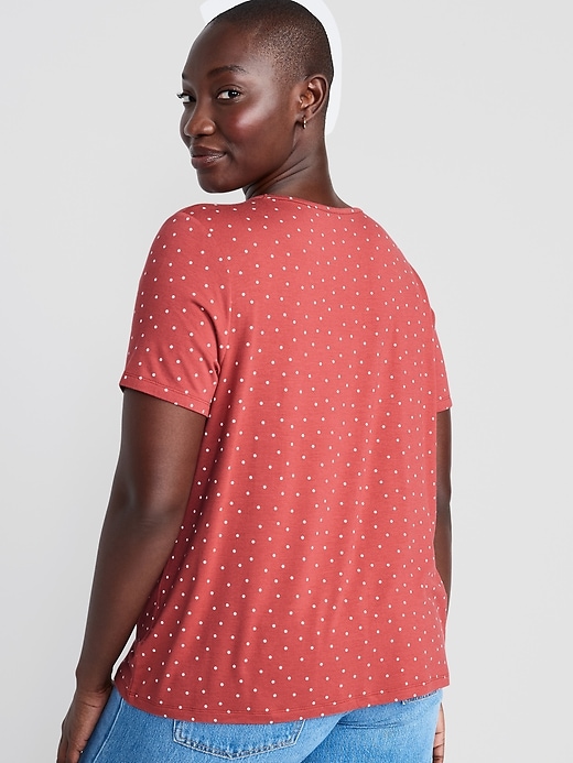 Image number 6 showing, Luxe Crew-Neck T-Shirt