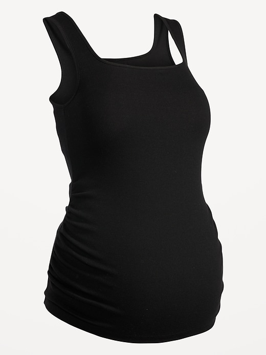 Image number 2 showing, Maternity Square Neck Tank Top