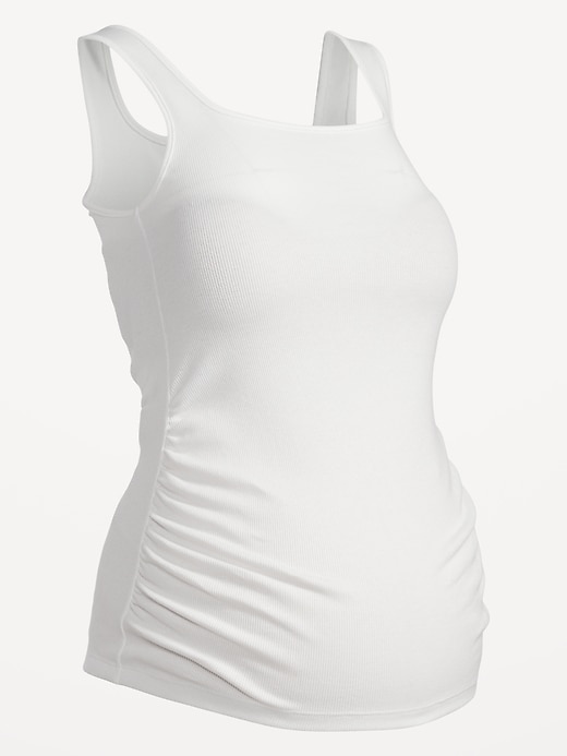 View large product image 2 of 2. Maternity Square Neck Tank Top