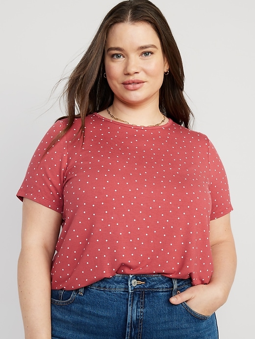 Image number 7 showing, Luxe Crew-Neck T-Shirt