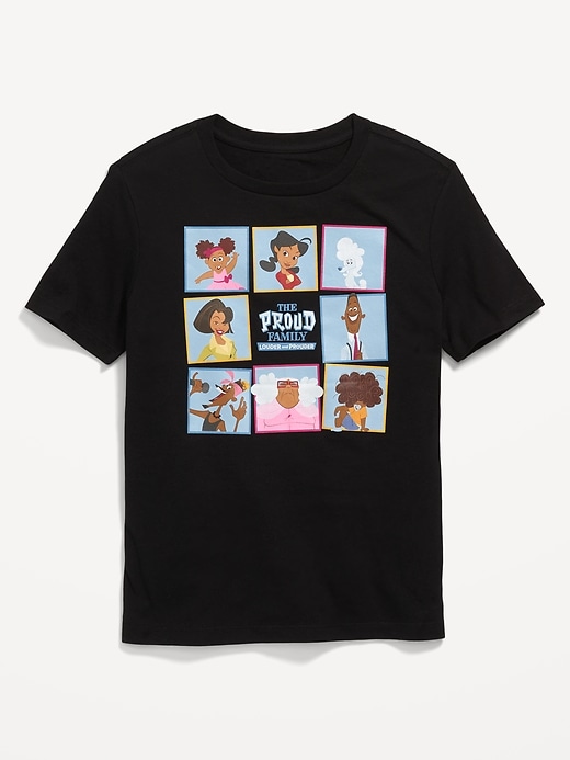 View large product image 1 of 2. Disney© The Proud Family Gender-Neutral T-Shirt for Kids