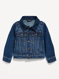 Image number 1 showing, Unisex Trucker Jean Jacket for Toddler