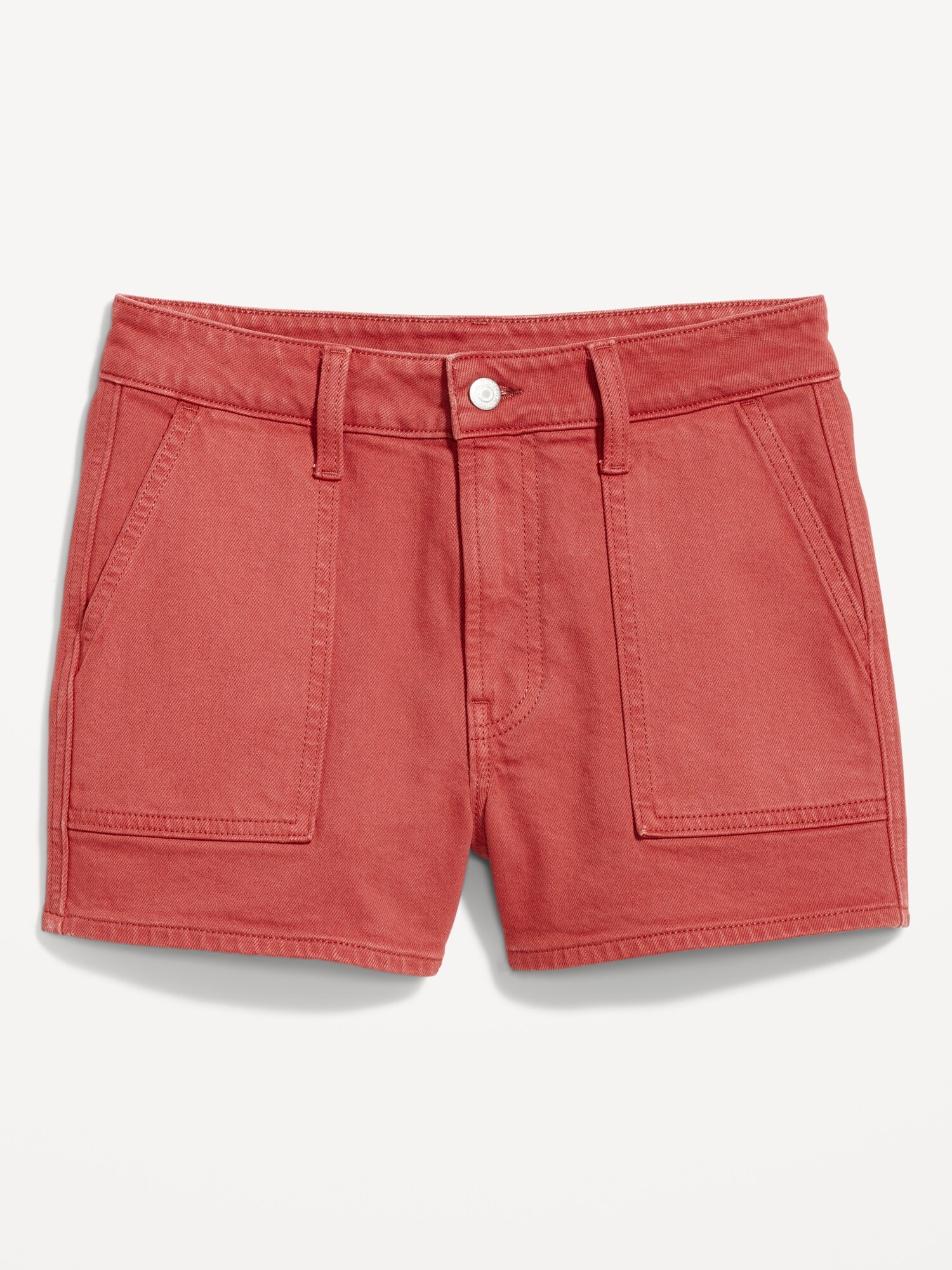 High-Waisted OG Loose Utility Shorts -- 3-inch inseam