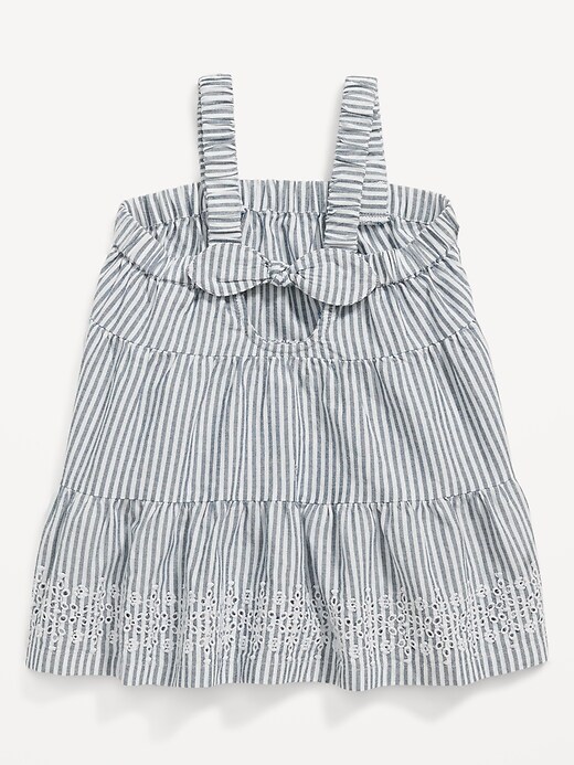 Baby striped dress best sale