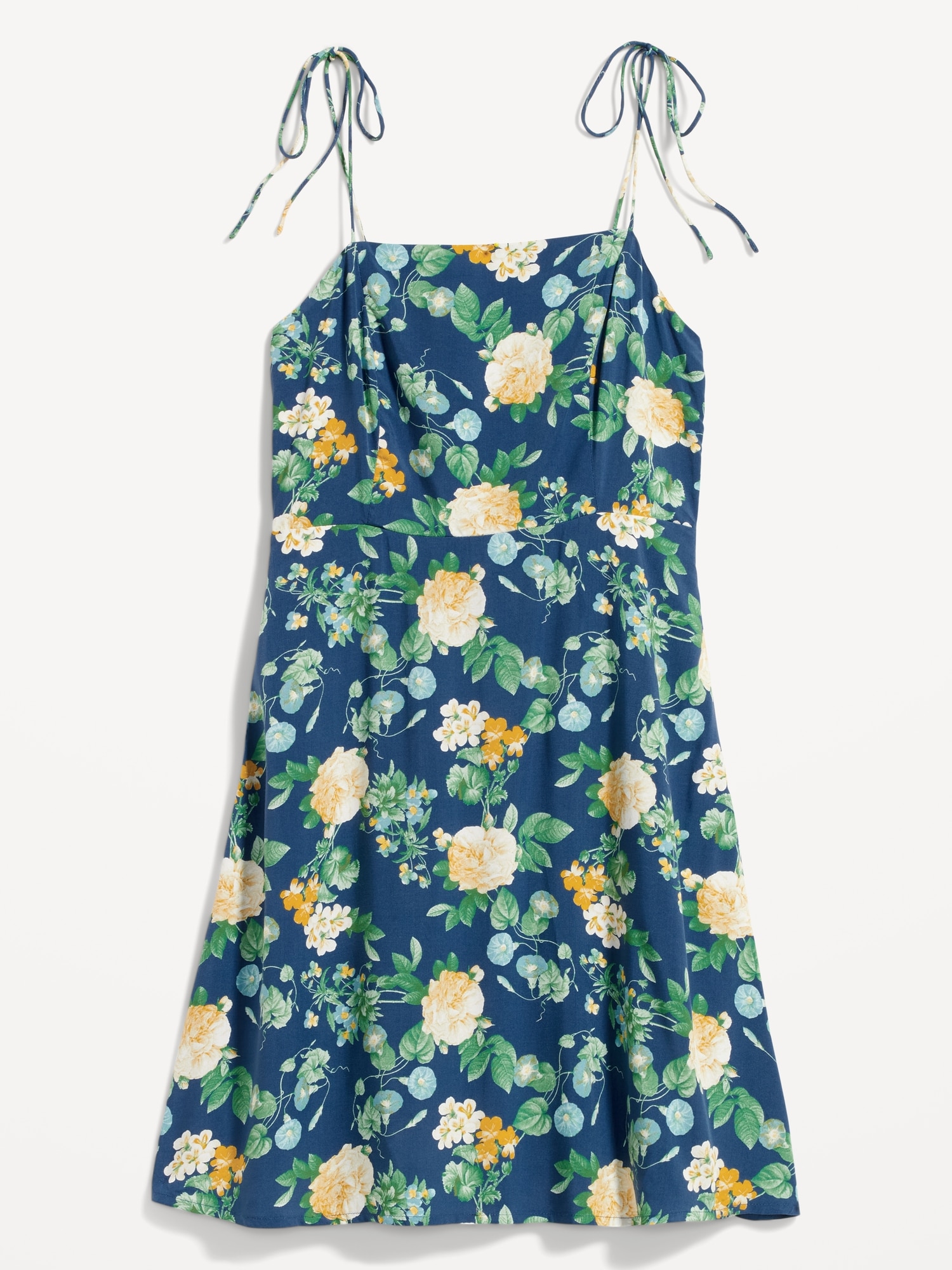 Blue floral cheap dress old navy