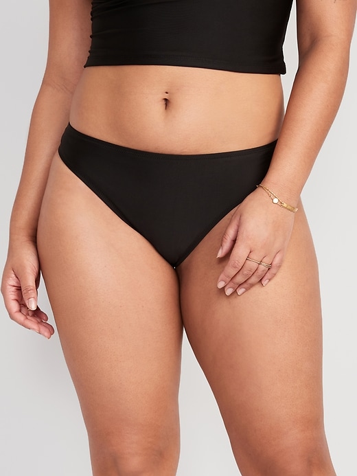 Image number 5 showing, Matching Low-Rise Classic Bikini Swim Bottoms