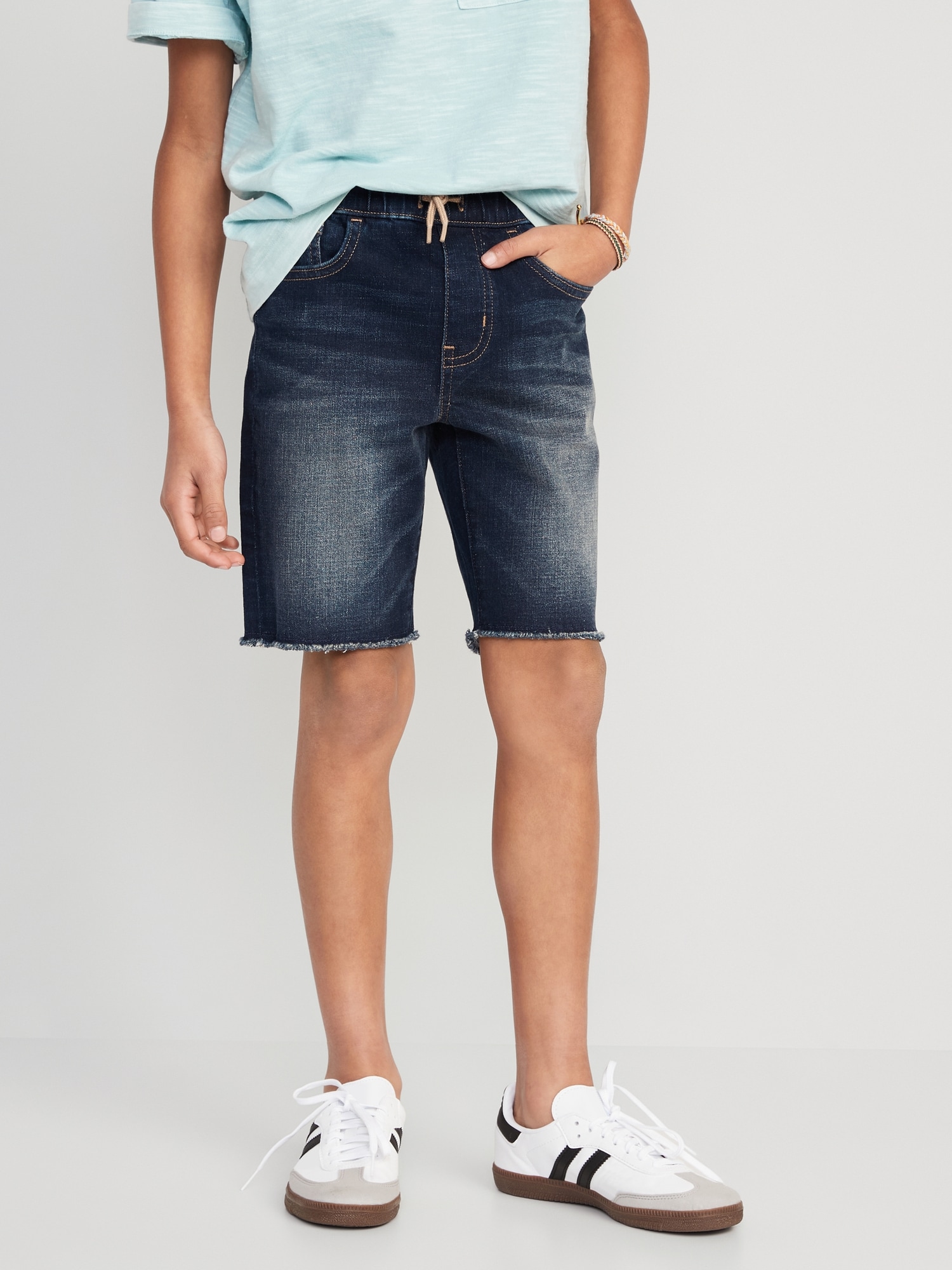 Pull on best sale jean shorts