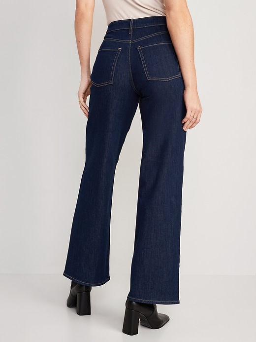 Image number 2 showing, High-Waisted Wow Wide-Leg Jeans for Women