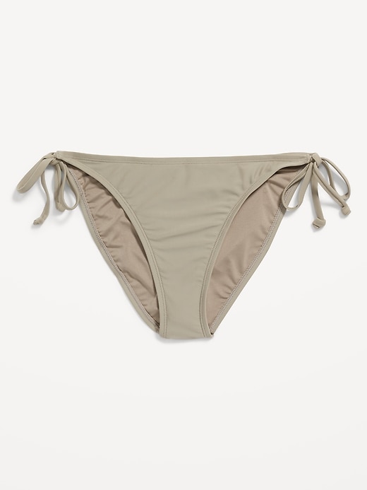 Image number 4 showing, Low-Rise String Bikini Swim Bottoms