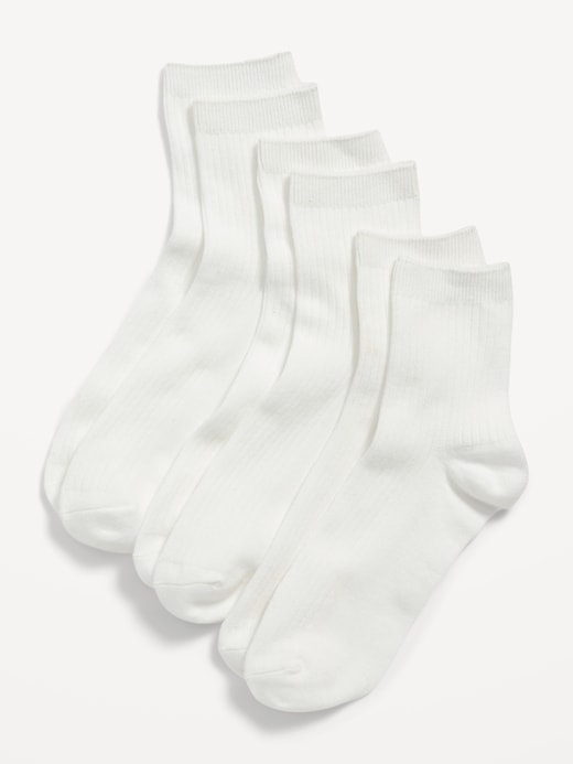 View large product image 1 of 1. Quarter Crew Socks 3-Pack for Women