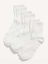 Novelty Quarter Crew Socks 3-Pack