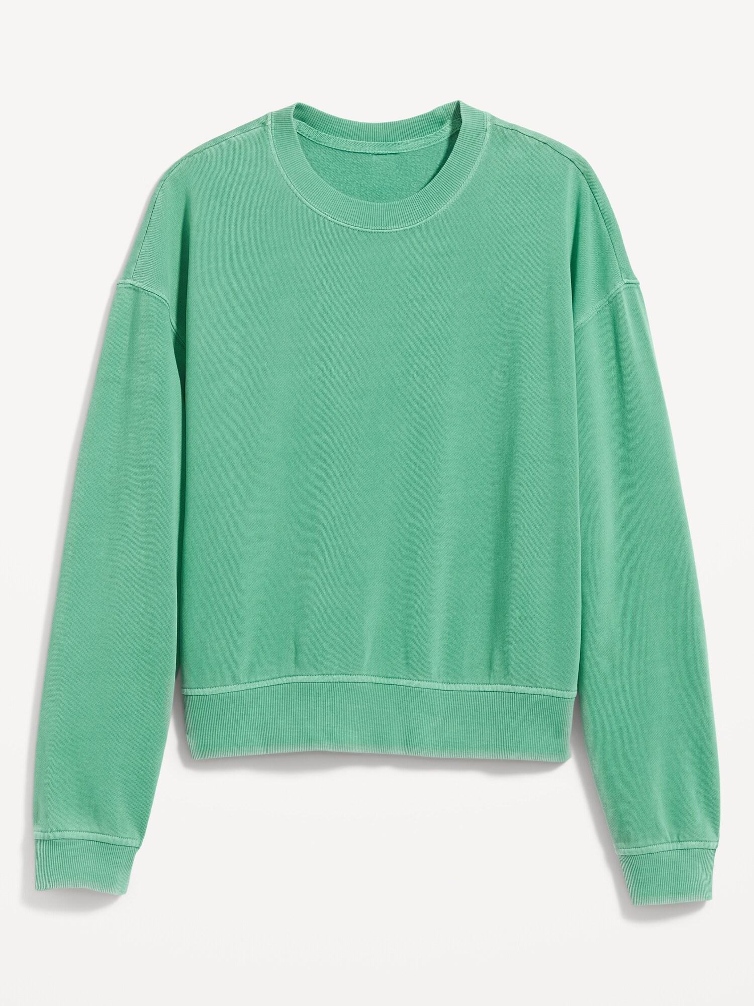 Cropped Vintage French-Terry Sweatshirt for Women | Old Navy