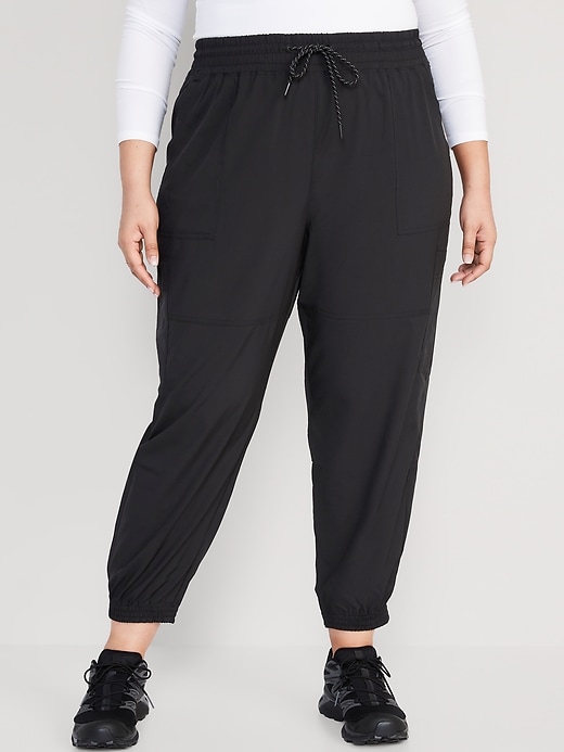 Old Navy Extra High Waisted Stretch Tech Loose Cargo Joggers