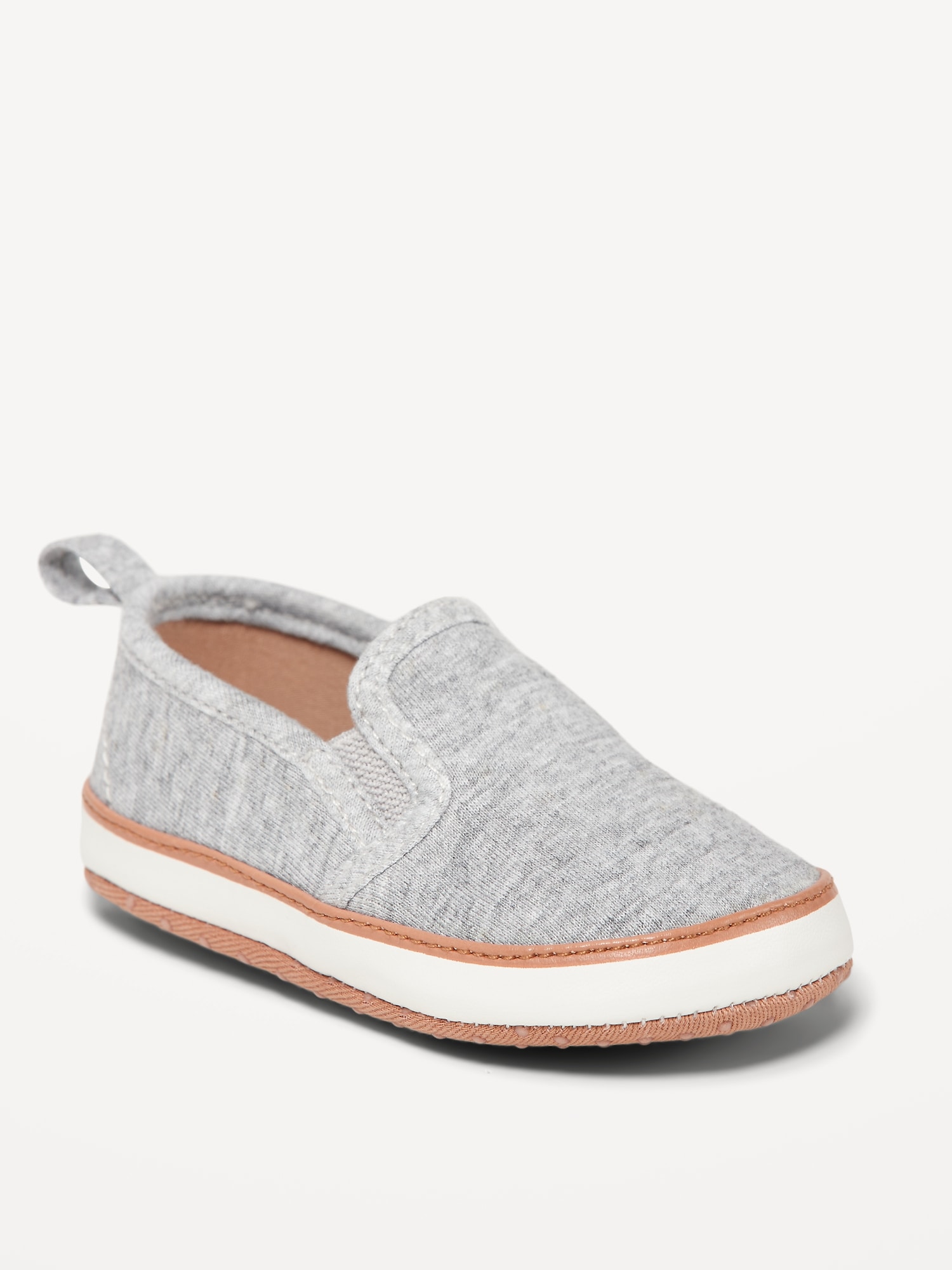 Old Navy Unisex Slip-On Sneakers for Baby gray. 1