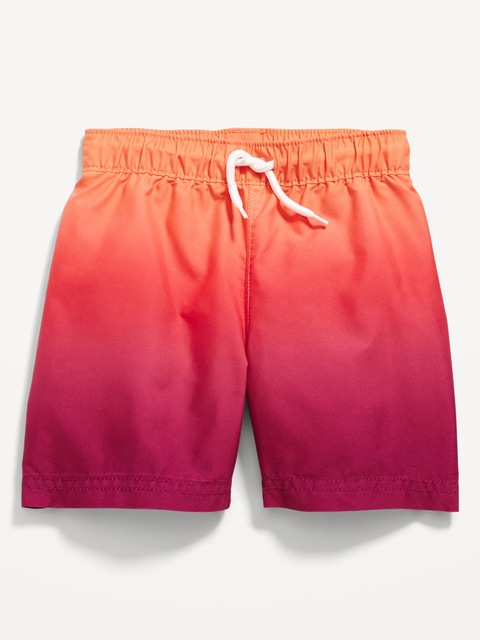 Short de baignade à imprimé pour Tout-petit garçon - Ton Chaud Ombré (À Assortir)