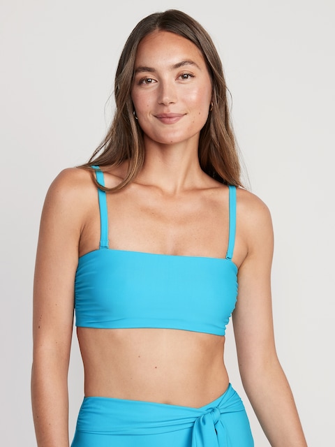 Haut de bikini bandeau assorti pour Femme