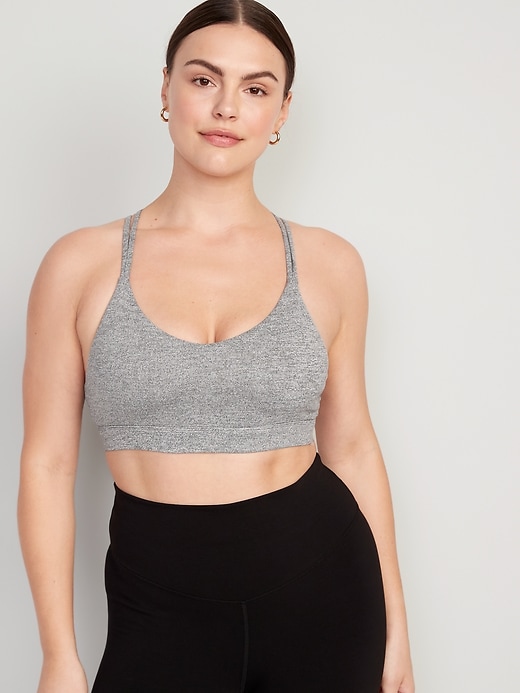 Lovable Women's Polyester, Nylon & Cotton Padded Non-Wired Sports Bra  (ENERGY BRA - Steel Grey_Grey_Small) : : Fashion