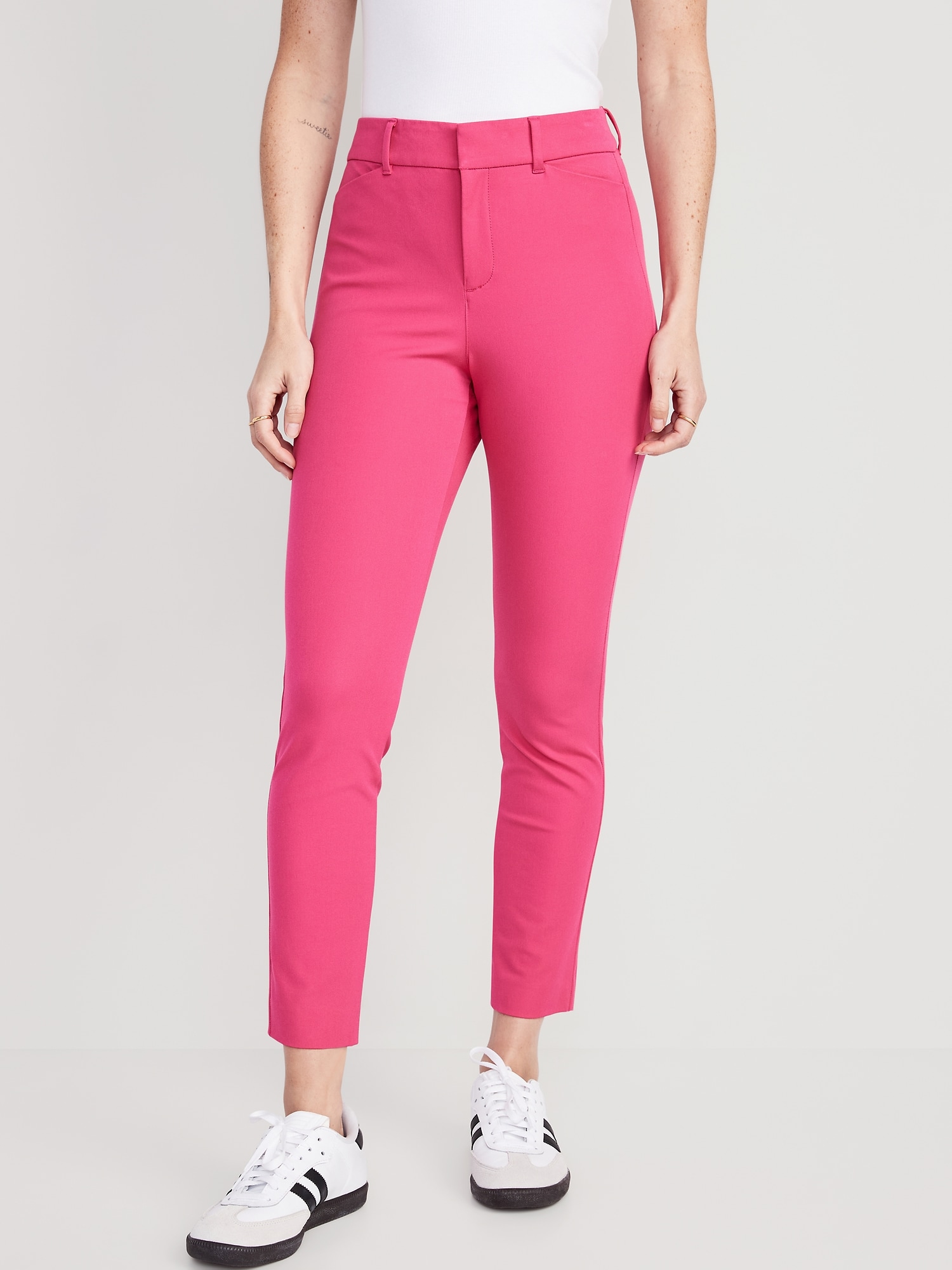 High-Waisted Pixie Skinny Ankle Pants | Old Navy