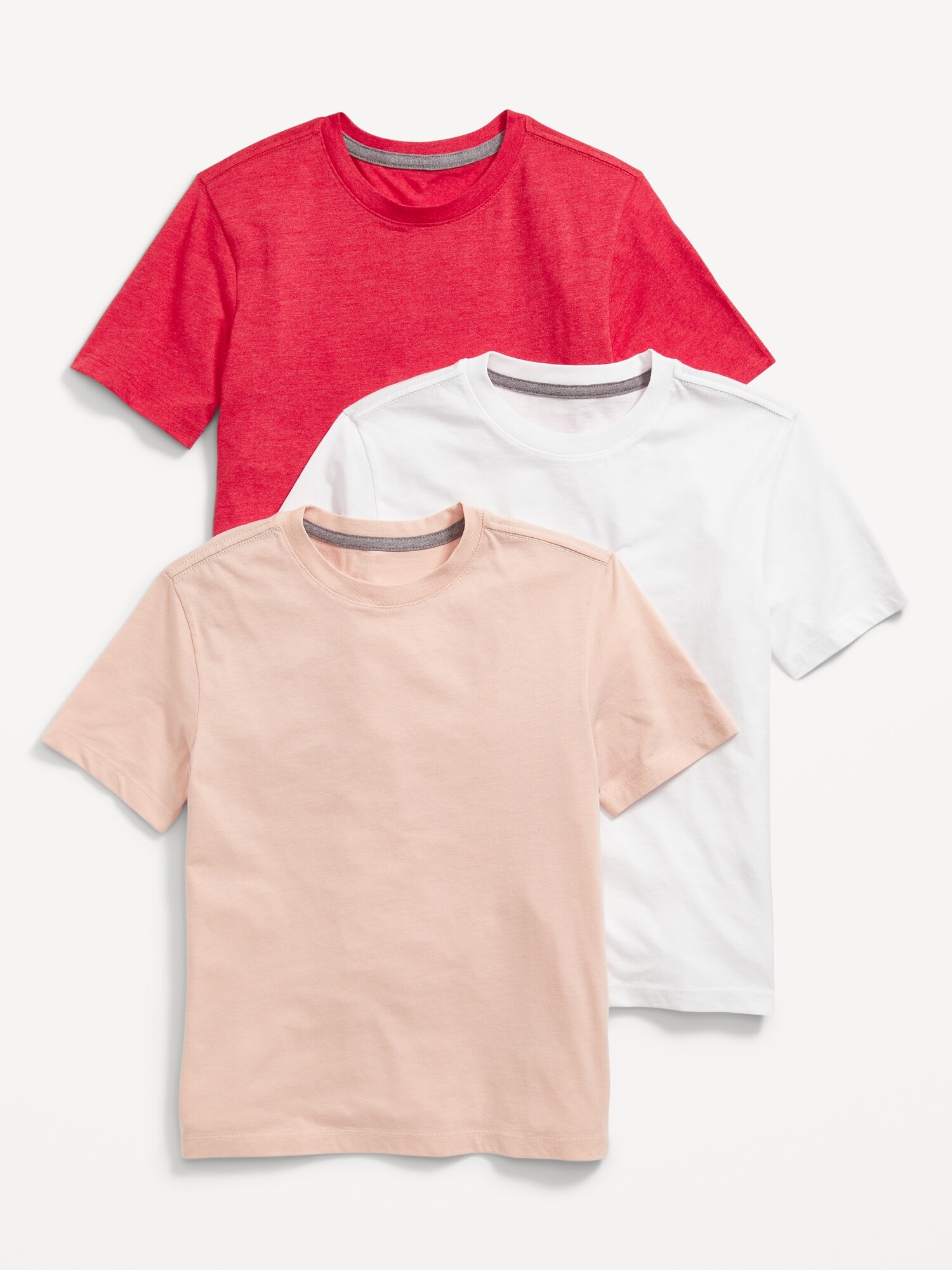 Old Navy Softest Crew-Neck T-Shirt 3-Pack for Boys multi. 1