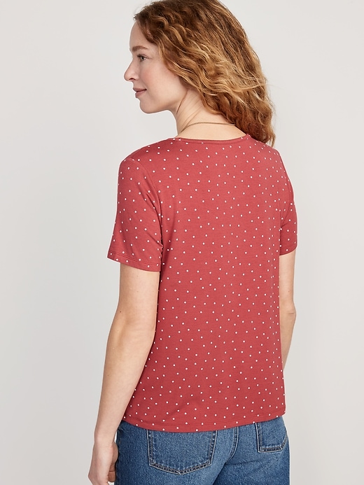 Image number 2 showing, Luxe Crew-Neck T-Shirt