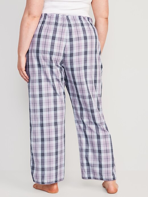 Petite Striped Crop Pajama Pants