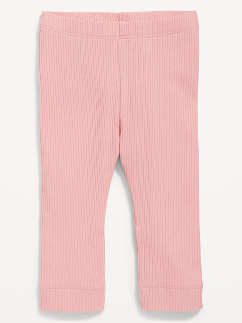 Unisex Rib-Knit Leggings for Baby