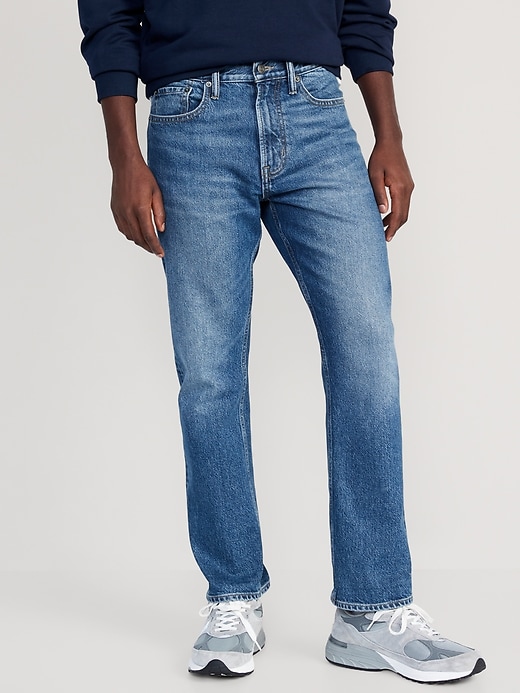 Image number 1 showing, 90's Straight Built-In Flex Jeans