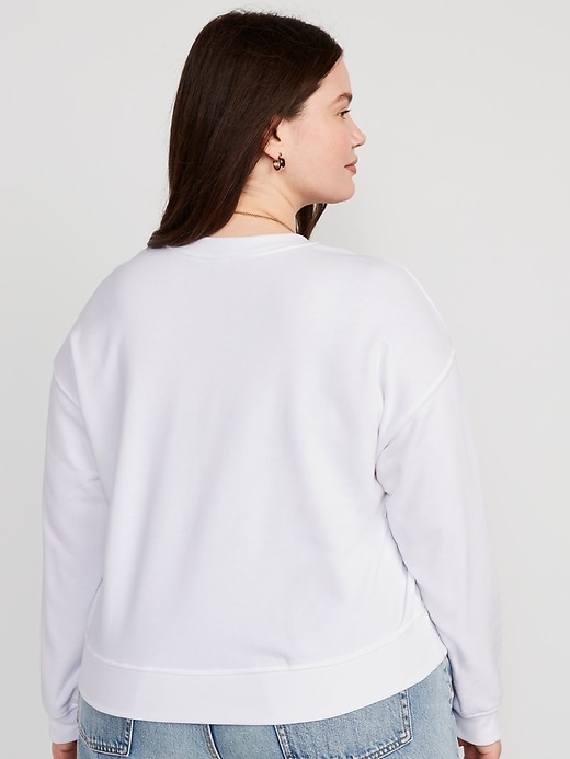 Image number 8 showing, Cropped Vintage French-Terry Sweatshirt