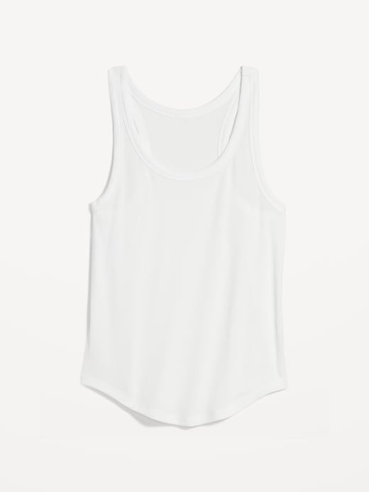 Image number 4 showing, UltraLite Rib-Knit Racerback Tank Top