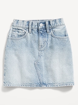 Long denim store skirts old navy