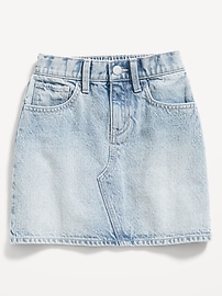 Image number 1 showing, High-Waisted Jean Skirt for Girls