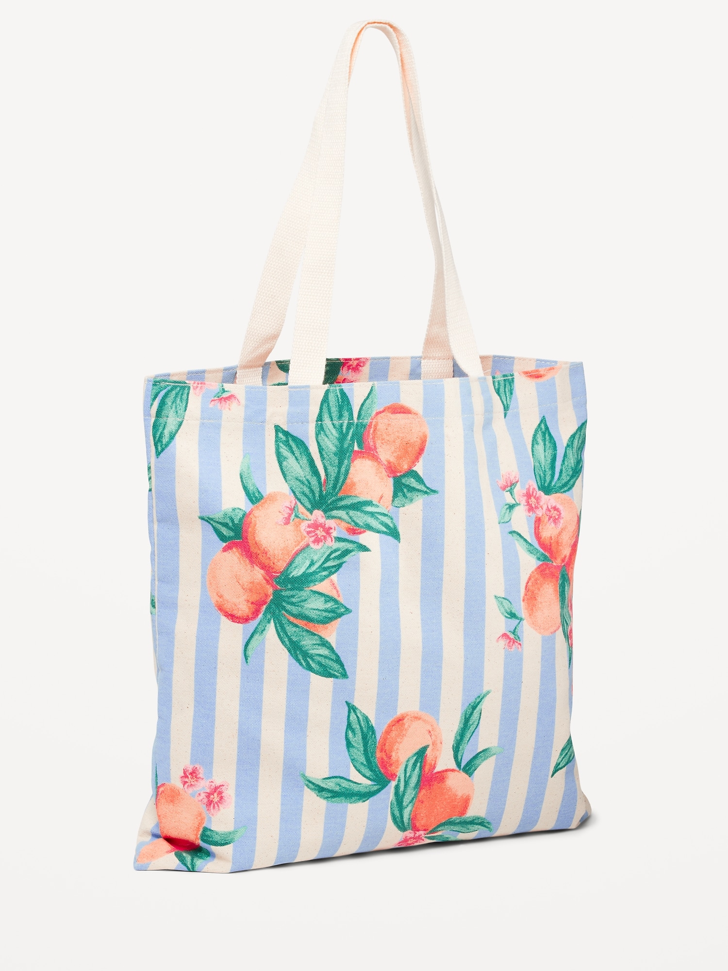 Old Navy Printed Canvas Tote Bag for Women blue. 1