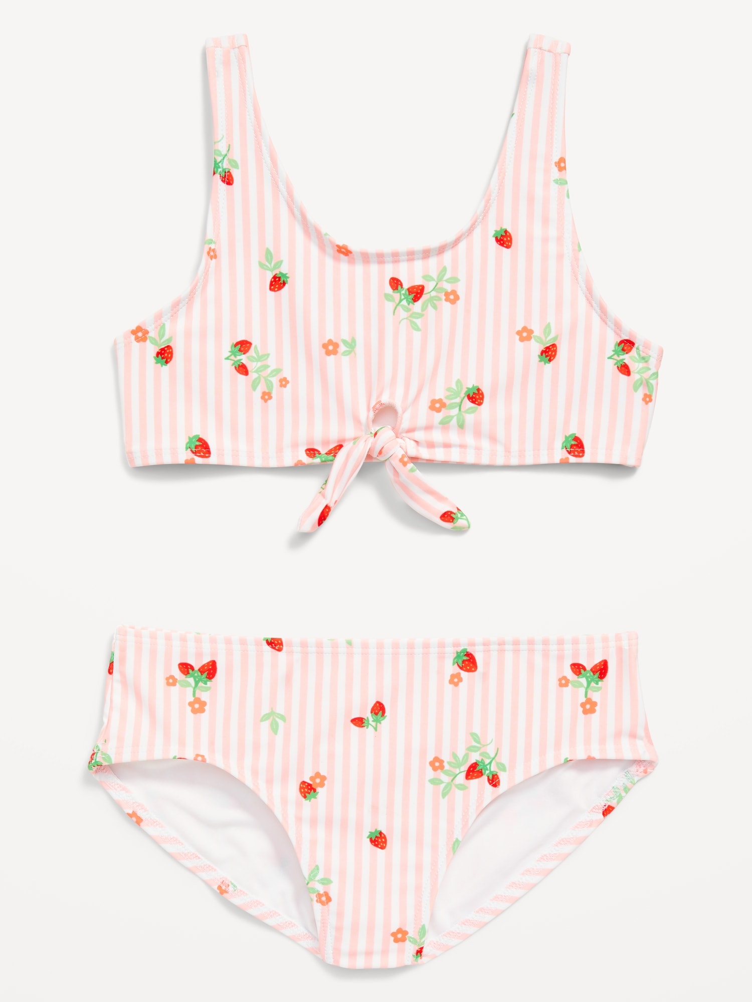 Tie Front Bikini Swim Set for Girls Old Navy