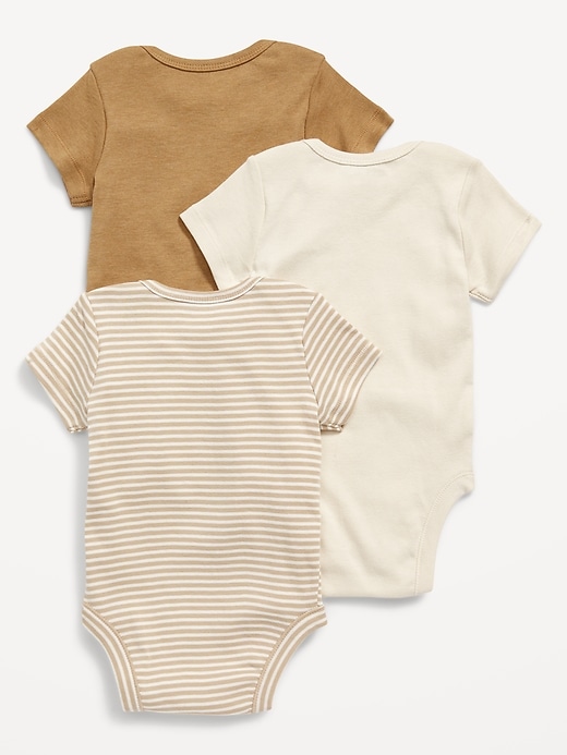 View large product image 2 of 2. Unisex Bodysuit 3-Pack for Baby