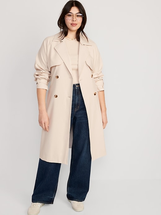 Classic trench coat with belt