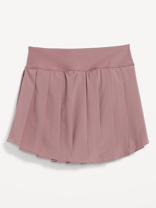 Image number 4 showing, High-Waisted StretchTech Pleated 2-in-1 Skort