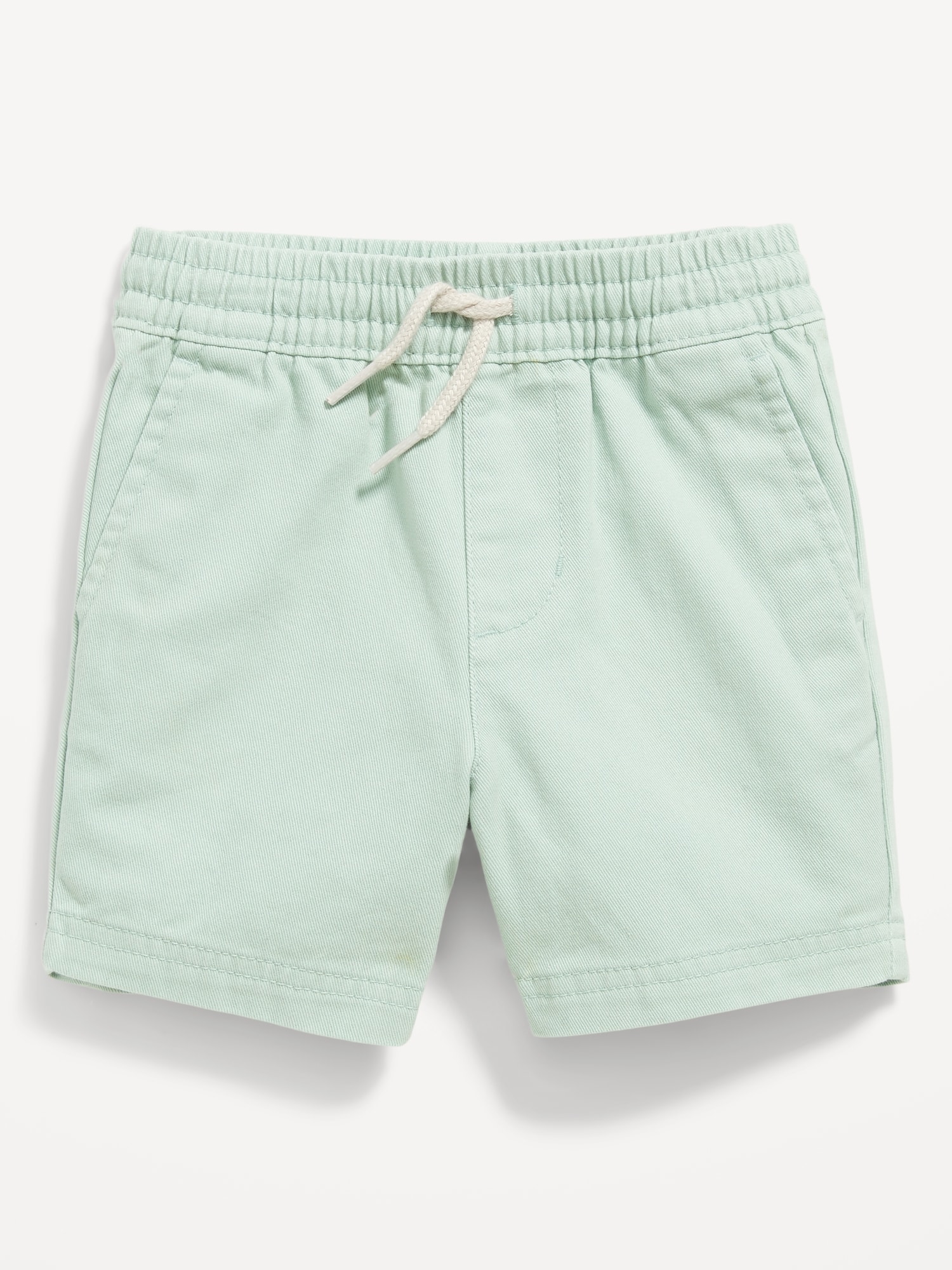 Old Navy Functional-Drawstring Twill Shorts for Toddler Boys green. 1