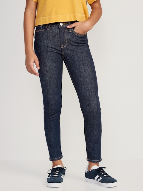 High-Waisted Rockstar 360° Stretch Jeggings for Girls