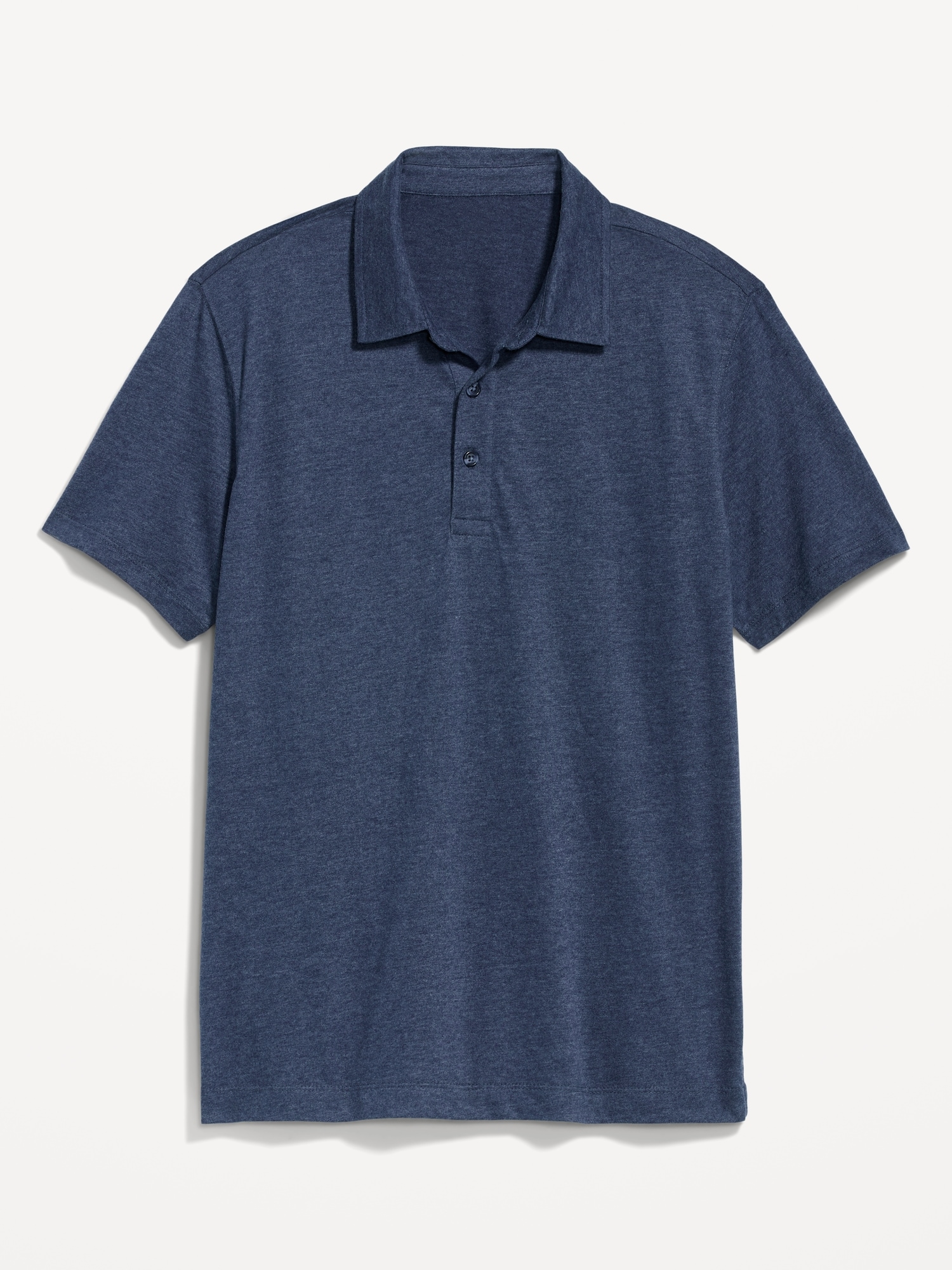 Plain Jersey Polo - Blue, Polo Shirts