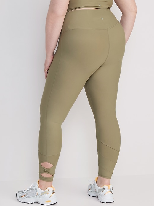 Image number 6 showing, High-Waisted PowerSoft 7/8 Cutout Leggings