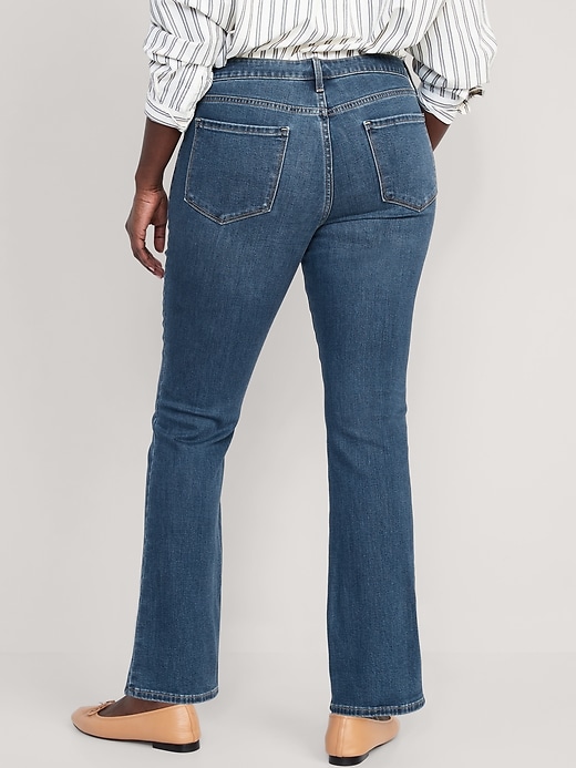 Image number 4 showing, Mid-Rise Kicker Boot-Cut Jeans