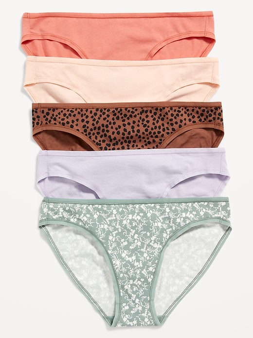 Buy Girls' Underwear – 5 Pack Stretch Cotton Hipster Briefs (Size: 7-16)  Online at desertcartINDIA