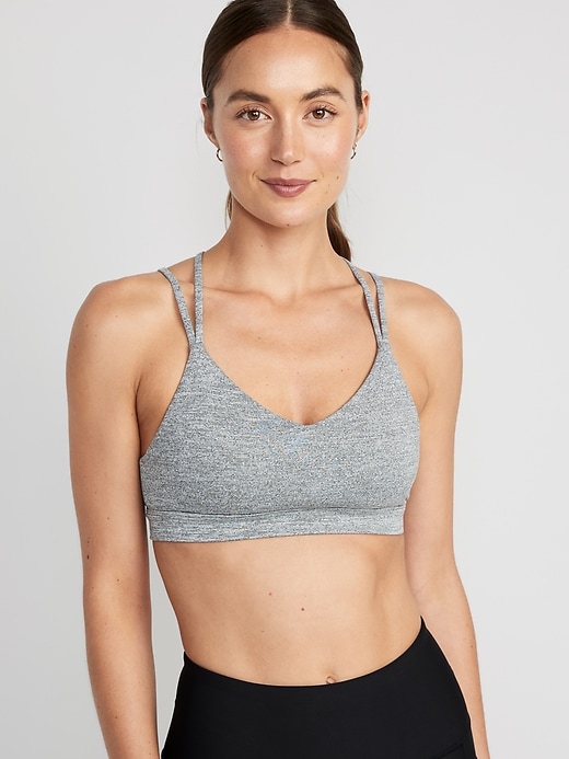 Image number 1 showing, Light Support Strappy Sports Bra