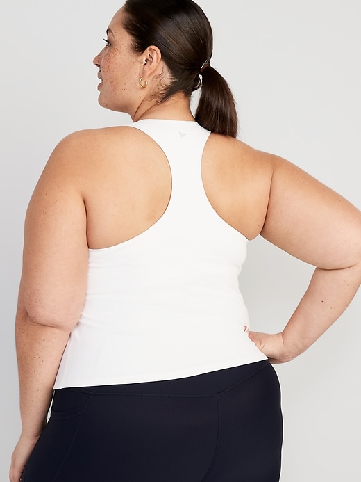 Image number 8 showing, PowerSoft Cropped Racerback Tank Top