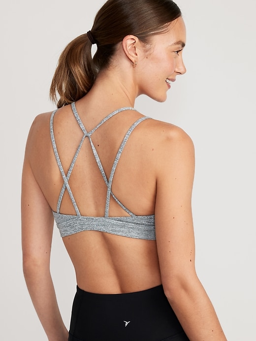 Image number 2 showing, Light Support Strappy Sports Bra